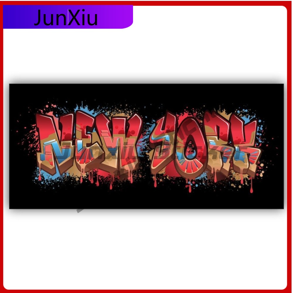 Travel Accessories New York - New York Graffiti Art Bumper Vinyl