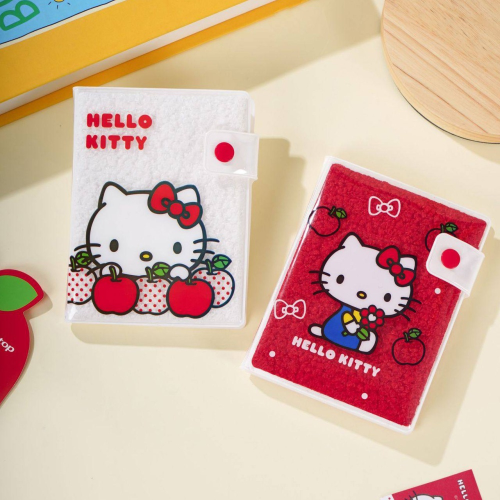 Travel Accessories Japan - Genuine Hello Kitty Plush Snap Diary