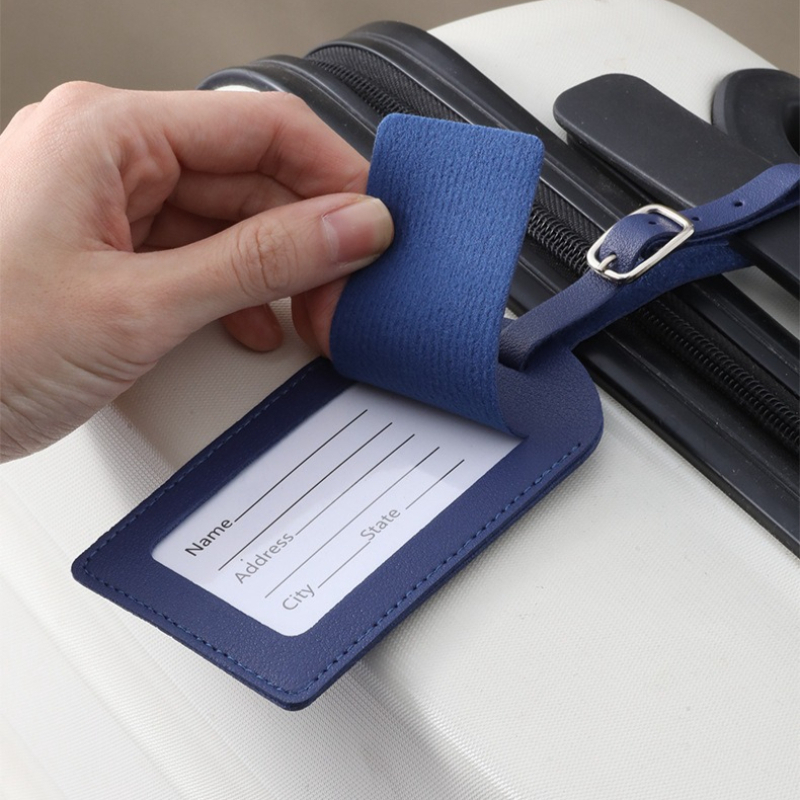 Women Men Luggage Tags PU Leat - It Travel Accessories ulasan dan harga