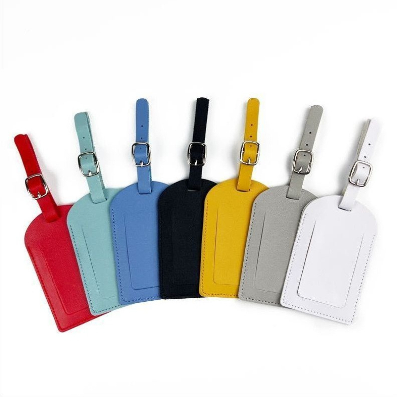 Women Men Luggage Tags PU Leat - It Travel Accessories ulasan dan harga