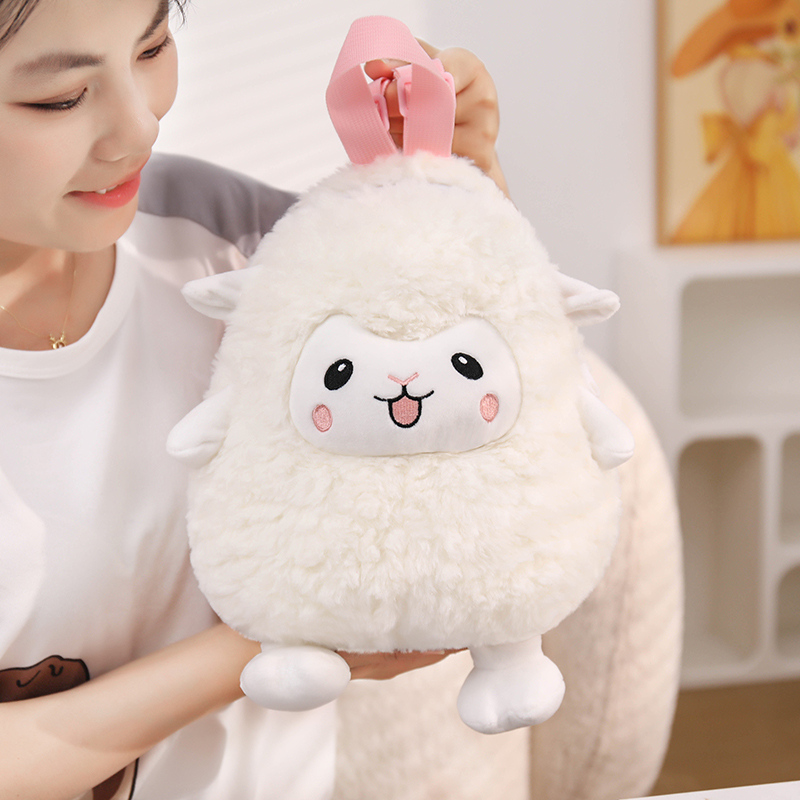 Sheep Plush Backpack Keychain  - Travel Accessories Gift Set ulasan dan harga