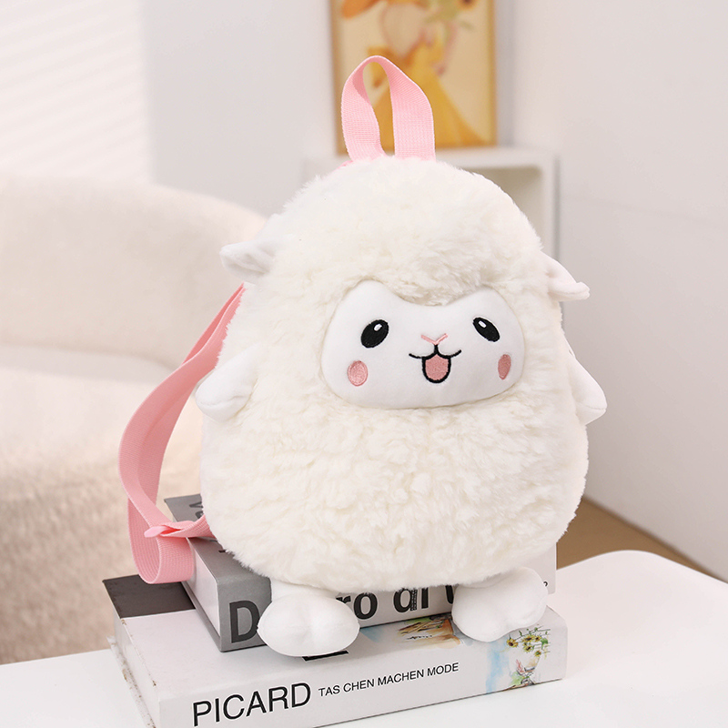 Sheep Plush Backpack Keychain  - Travel Accessories Gift Set ulasan dan harga
