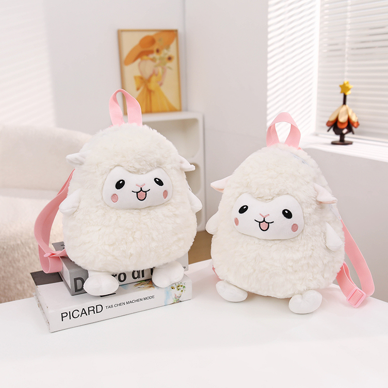 Sheep Plush Backpack Keychain  - Travel Accessories Gift Set ulasan dan harga