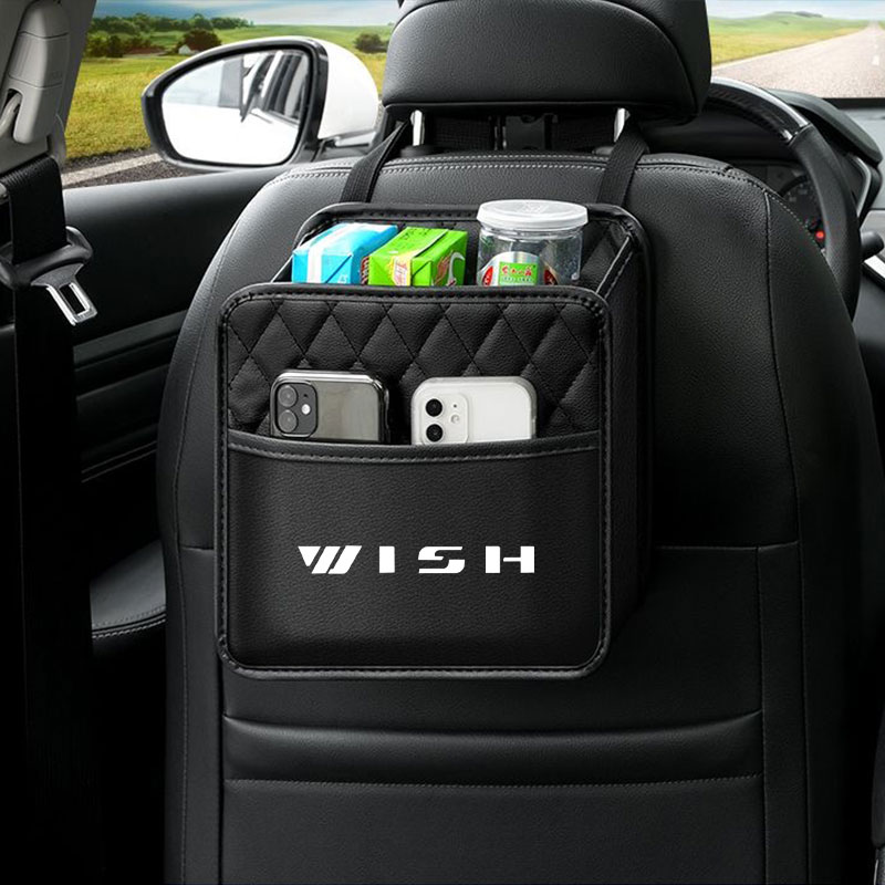 Car Backseat Organizer Multifu - Travel Accessories Leather ulasan dan harga