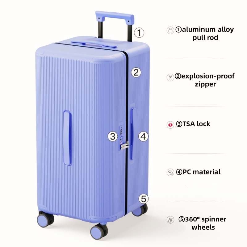 Fashoin Suitcase Hard Shell PC - Travel Lock Tsa Approved ulasan dan harga
