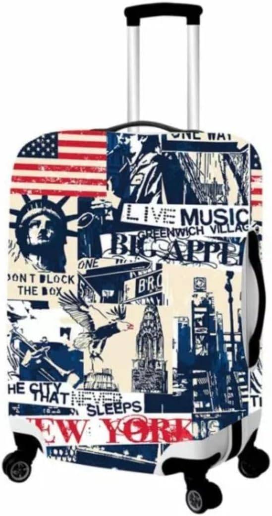 Vintage Blue New York Polyeste - Travel Accessories New York ulasan dan harga