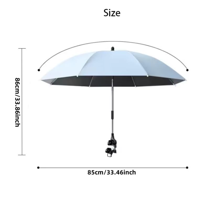 Outside Car Umbrella with Clam - Travel Umbrella Compact ulasan dan harga