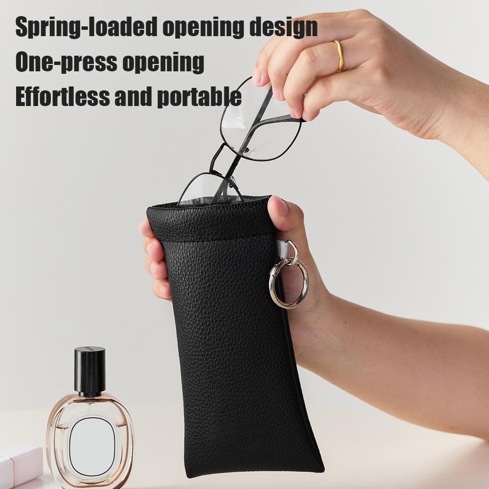 Sunglasses Pouch With Keyring  - Travel Accessories Pouch For Men ulasan dan harga