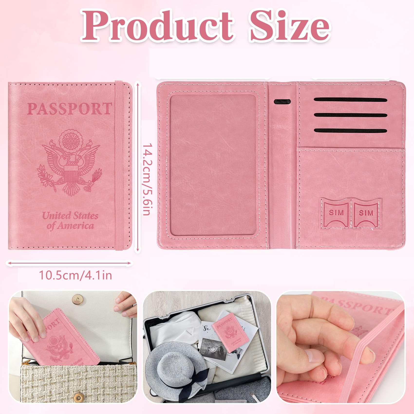 Passport Holder for Travel, Rf - Travel Accessories In Bulk ulasan dan harga