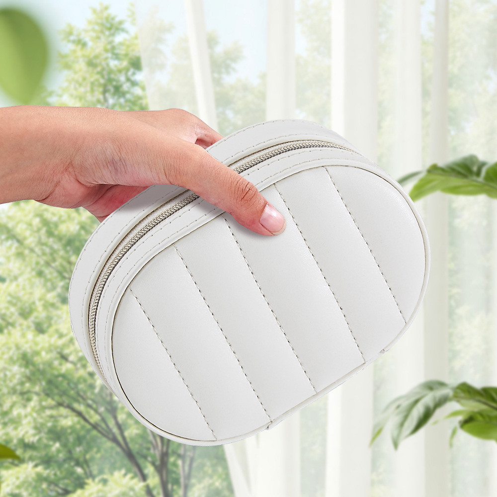 Portable Oval Jewelry Storage  - Travel Accessories Bd ulasan dan harga