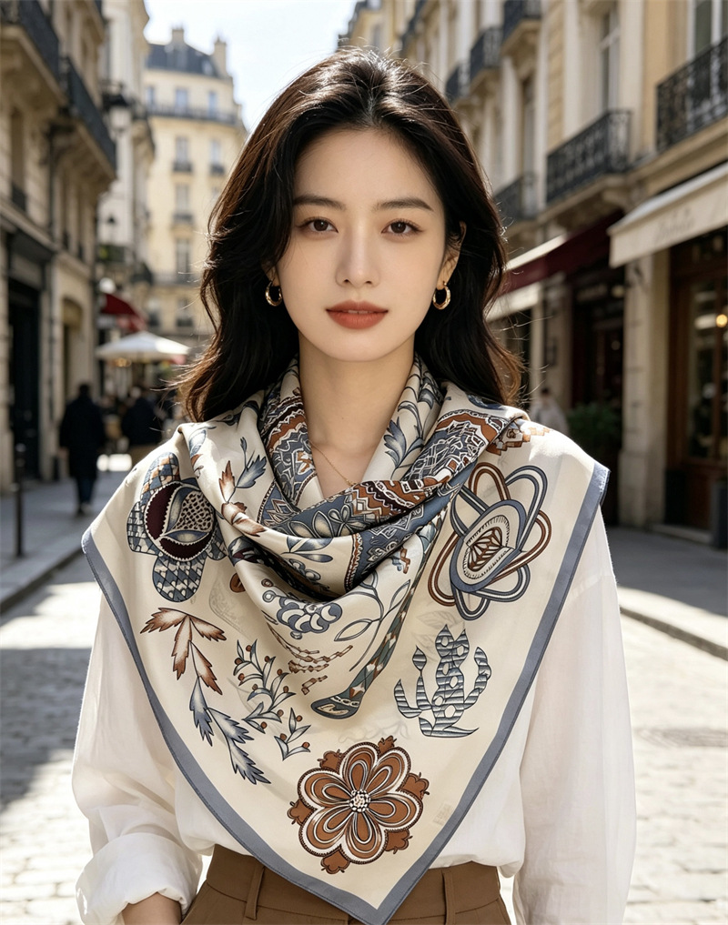 Horse Print Women 90CM Bandana - Travel Accessories Gifts ulasan dan harga