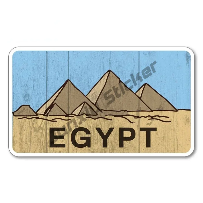 Egypt Flag Decal Sticker Egypt - Travel Accessories Egypt ulasan dan harga