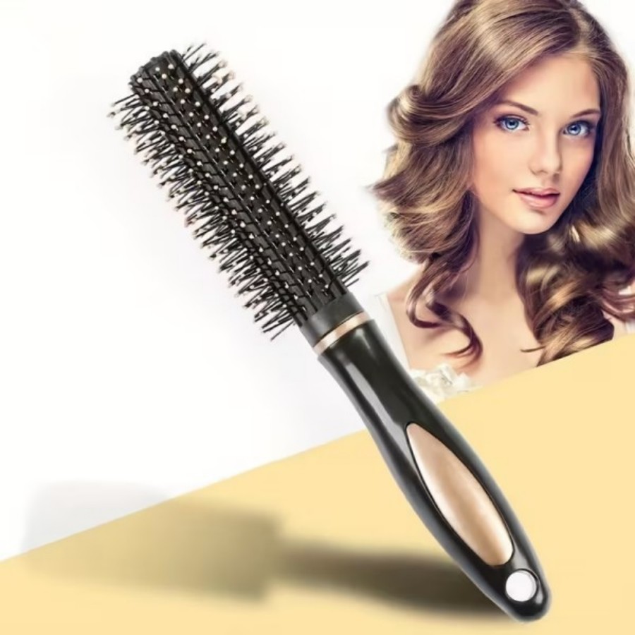 Black Portable Hair Comb Brush - Travel Accessories Gift Set ulasan dan harga