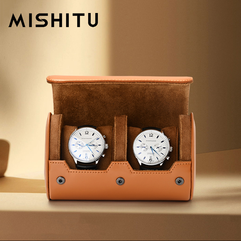 MISHITU 1/2/3-Slot Watch Stora - Travel Accessories Leather ulasan dan harga