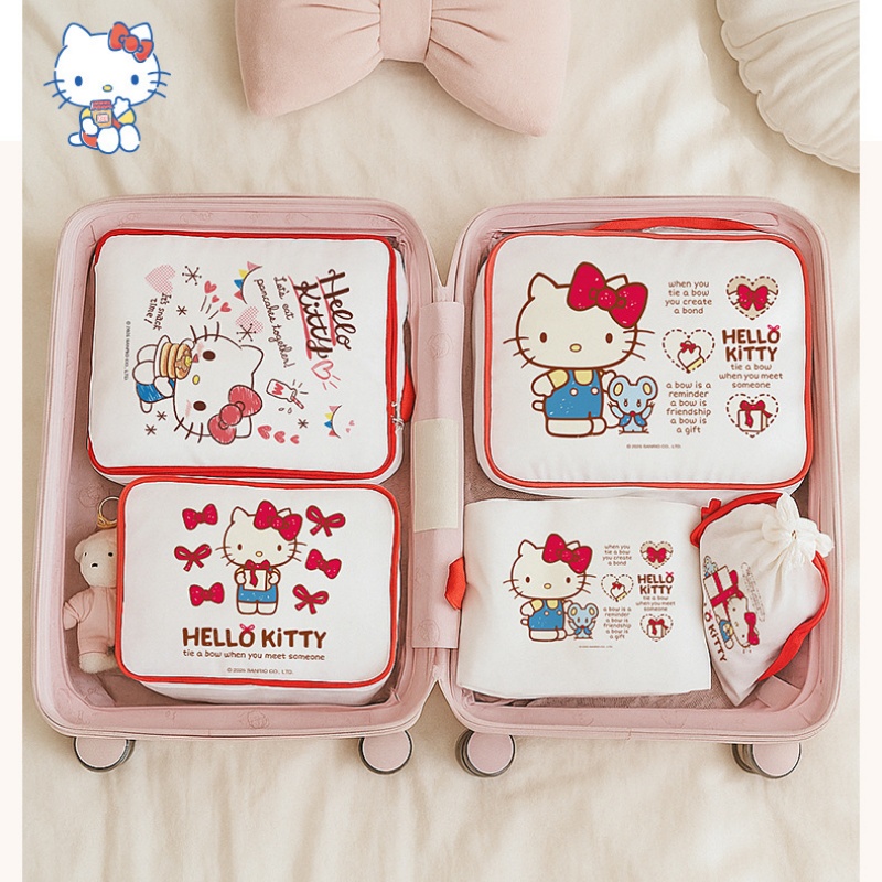 Hello Kitty Storage Bag Cute C - Travel Accessories Japan ulasan dan harga