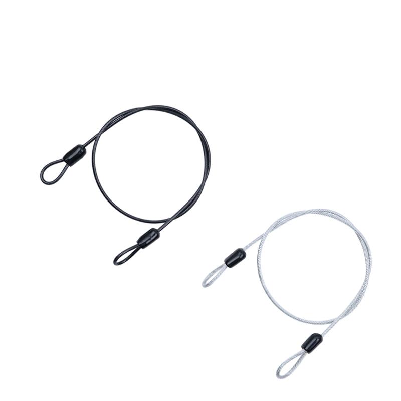 ⑥ Security Steel Cable With 3  - Travel Lock Tsa Approved ulasan dan harga
