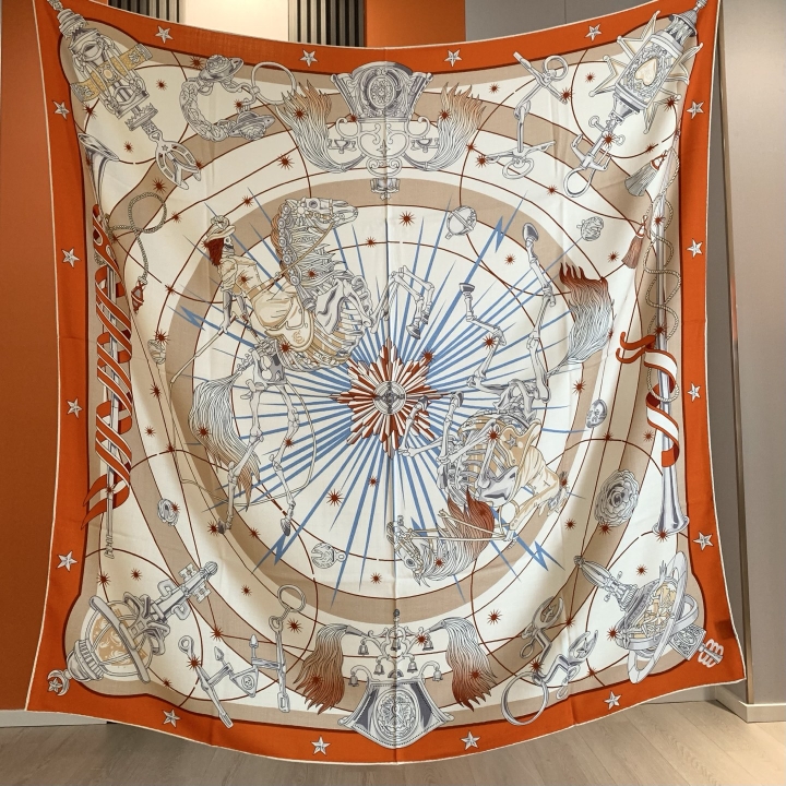 Luxury Brand Scarf Large Silk  - Travel Accessories Bag For Women ulasan dan harga