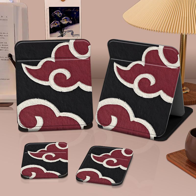 Akatsuki Red Cloud Folding Mak - Travel Accessories Gift Set ulasan dan harga