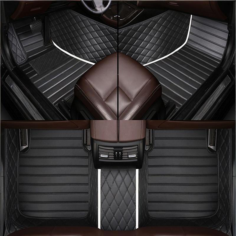 3 PCS Custom Full Coverage Car - Travel Accessories Leather ulasan dan harga