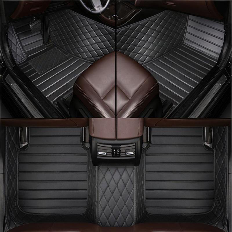 3 PCS Custom Full Coverage Car - Travel Accessories Leather ulasan dan harga