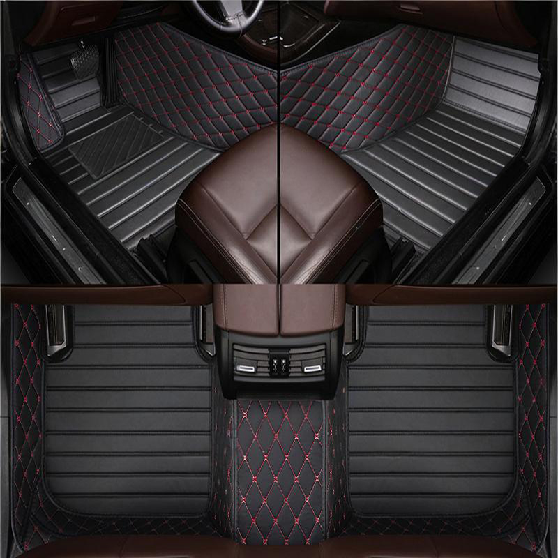 3 PCS Custom Full Coverage Car - Travel Accessories Leather ulasan dan harga