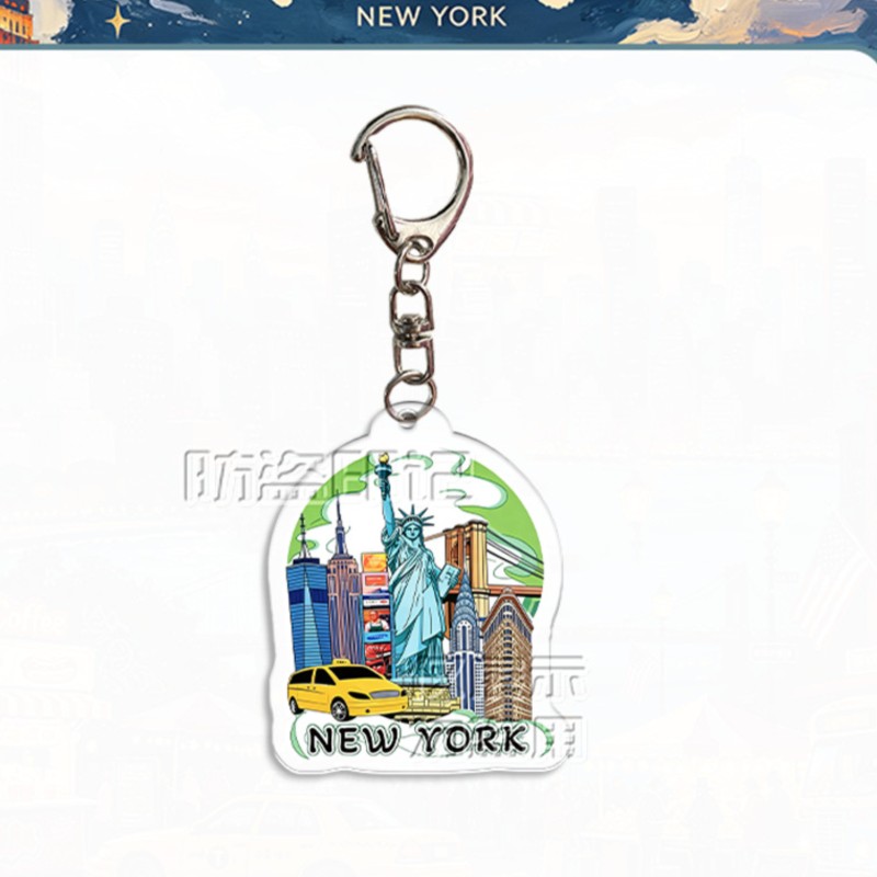 New York City Landmark Pattern - Travel Accessories New York ulasan dan harga