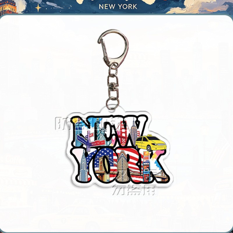 New York City Landmark Pattern - Travel Accessories New York ulasan dan harga