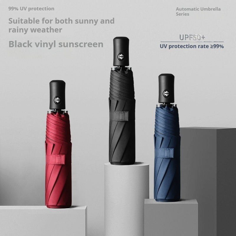 Fully Automatic Folding Umbrel - Travel Umbrella Compact ulasan dan harga