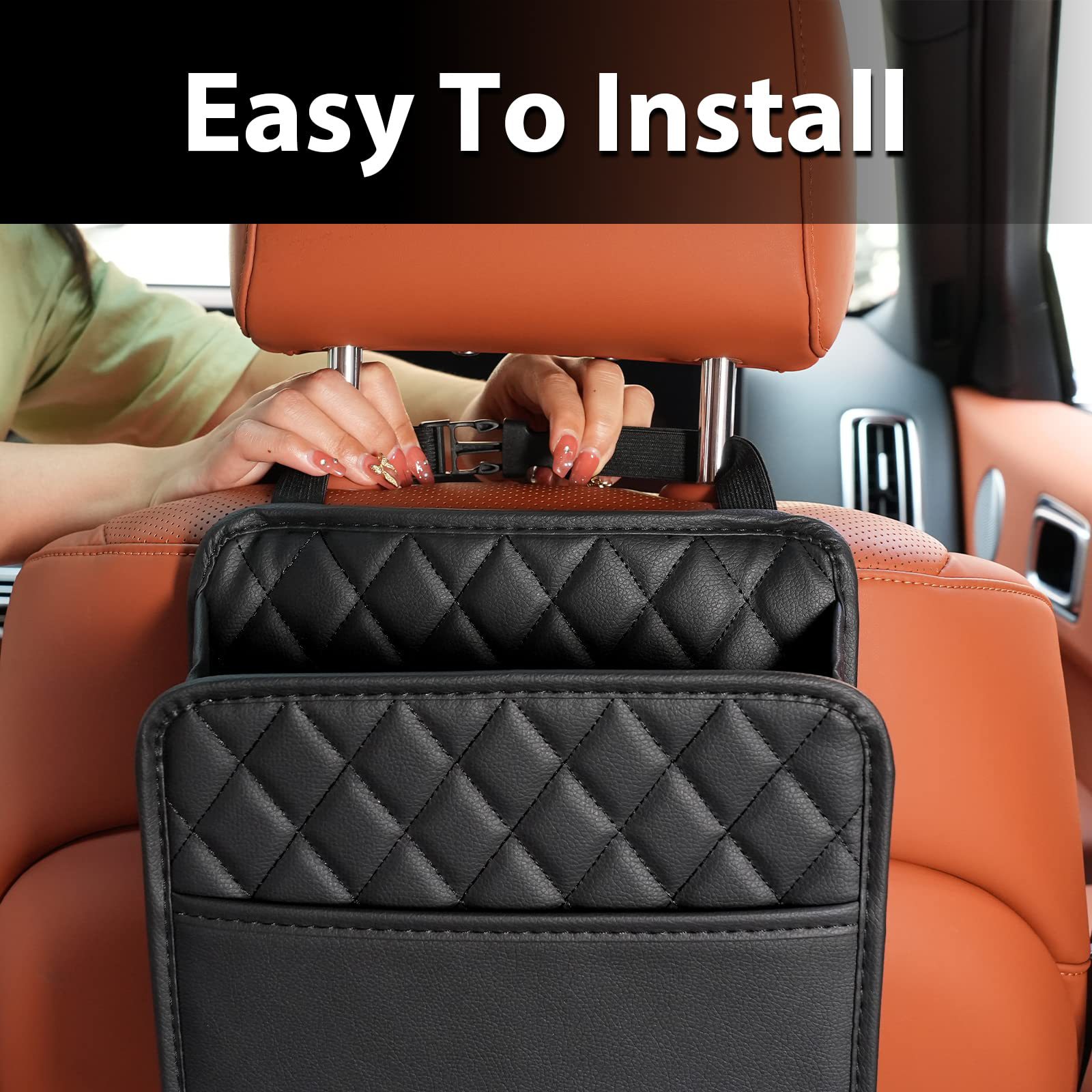 Hanging Storage Pocket Automot - Travel Accessories Leather ulasan dan harga