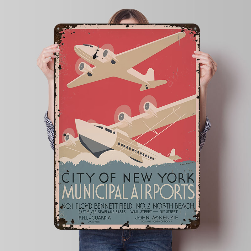 Vintage NYC New York Airports  - Travel Accessories New York ulasan dan harga