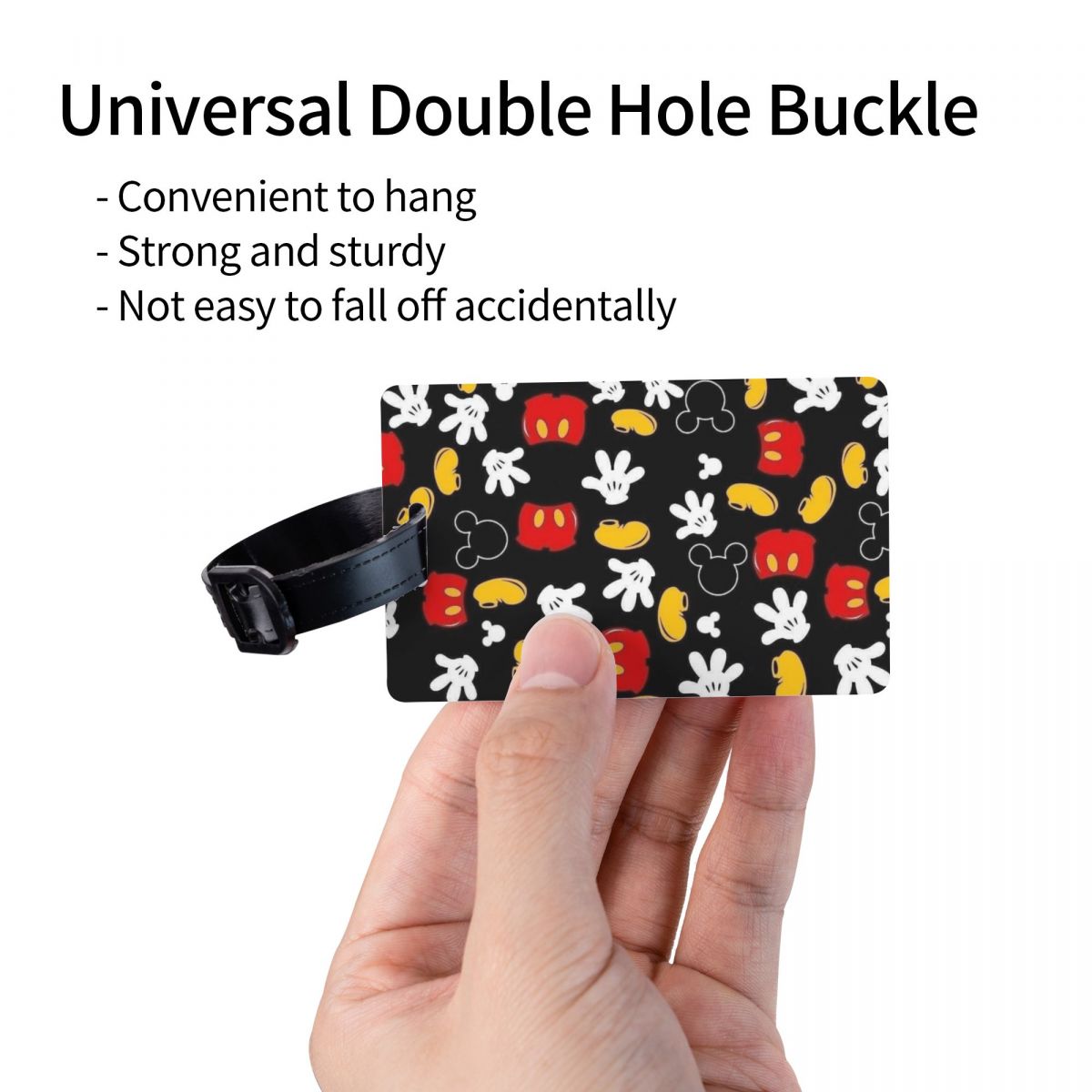 Custom M-Mouse  Luggage Tag fo - It Travel Accessories ulasan dan harga