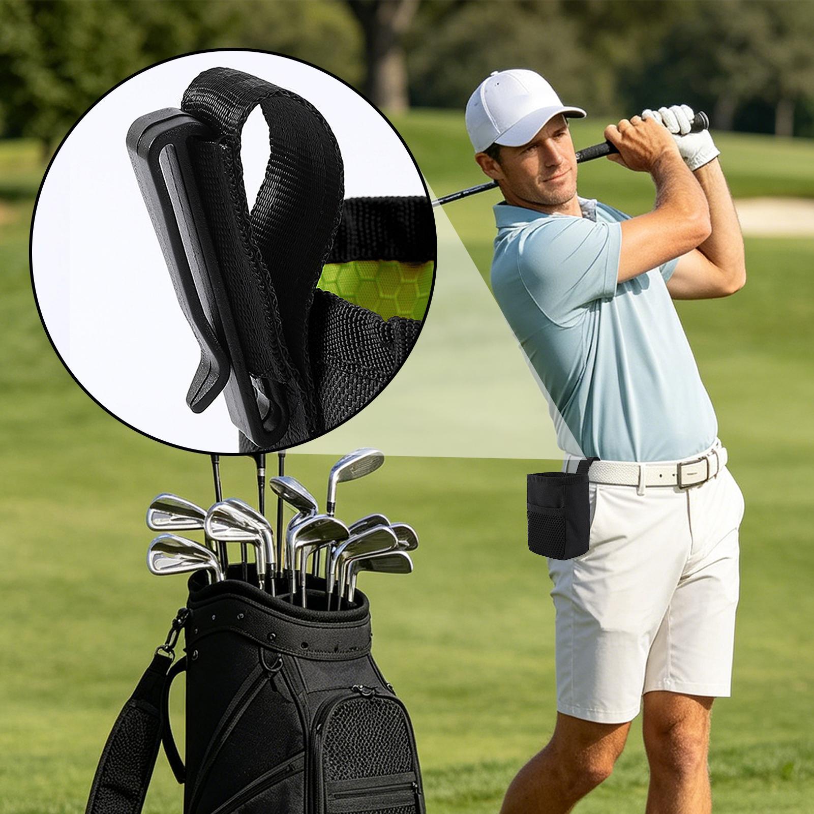 Golf Ball Bag Pouch With Hook  - Travel Accessories Pouch For Men ulasan dan harga