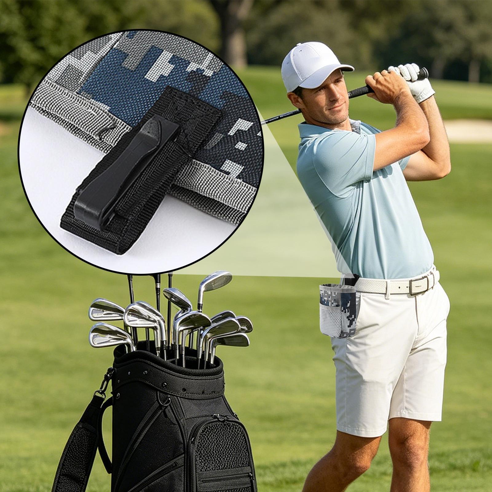Golf Ball Bag Pouch With Hook  - Travel Accessories Pouch For Men ulasan dan harga