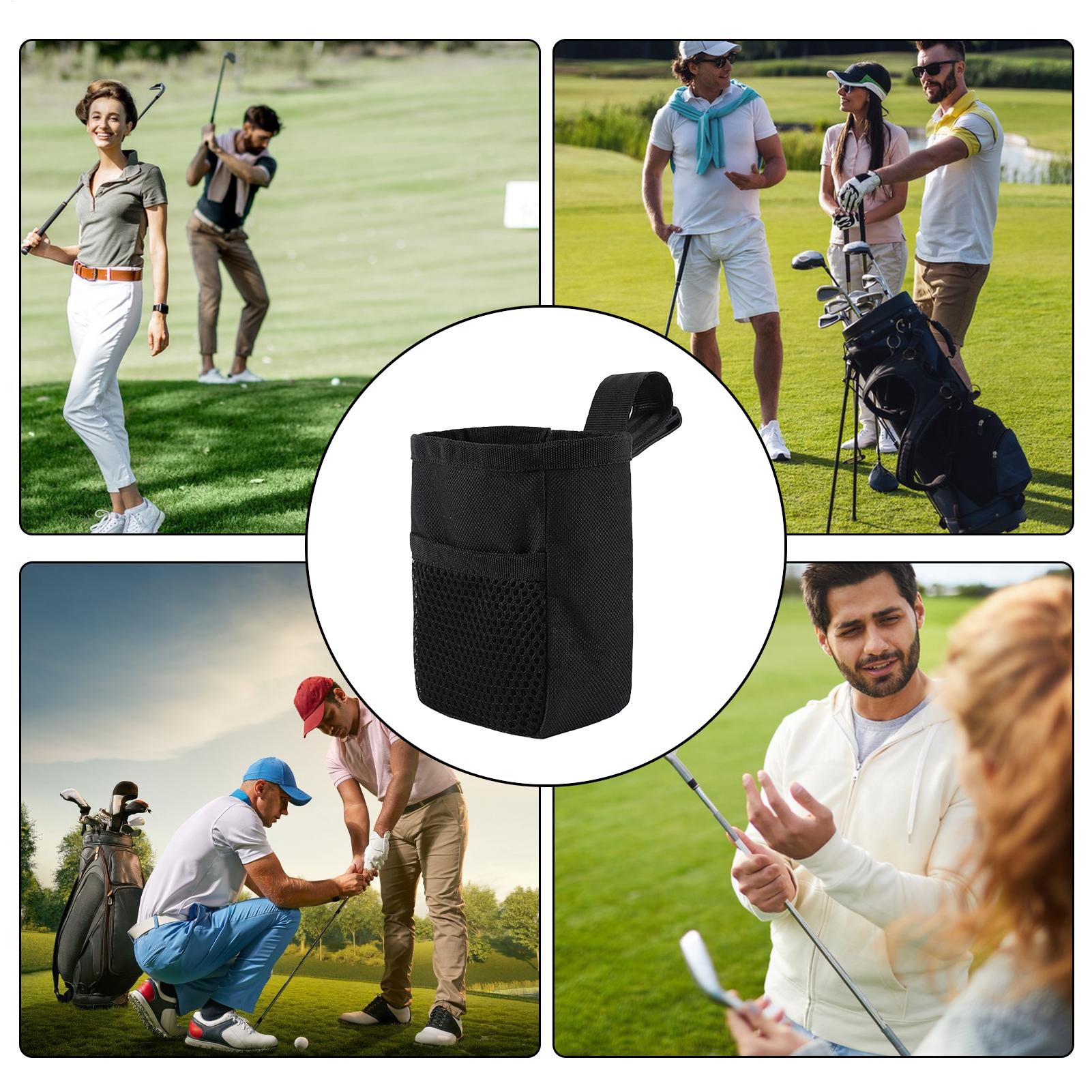 Golf Ball Bag Pouch With Hook  - Travel Accessories Pouch For Men ulasan dan harga