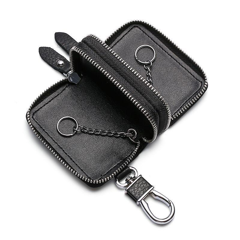 Leather Car Key Holder Pouch U - Travel Accessories Pouch For Men ulasan dan harga
