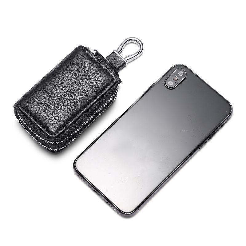 Leather Car Key Holder Pouch U - Travel Accessories Pouch For Men ulasan dan harga