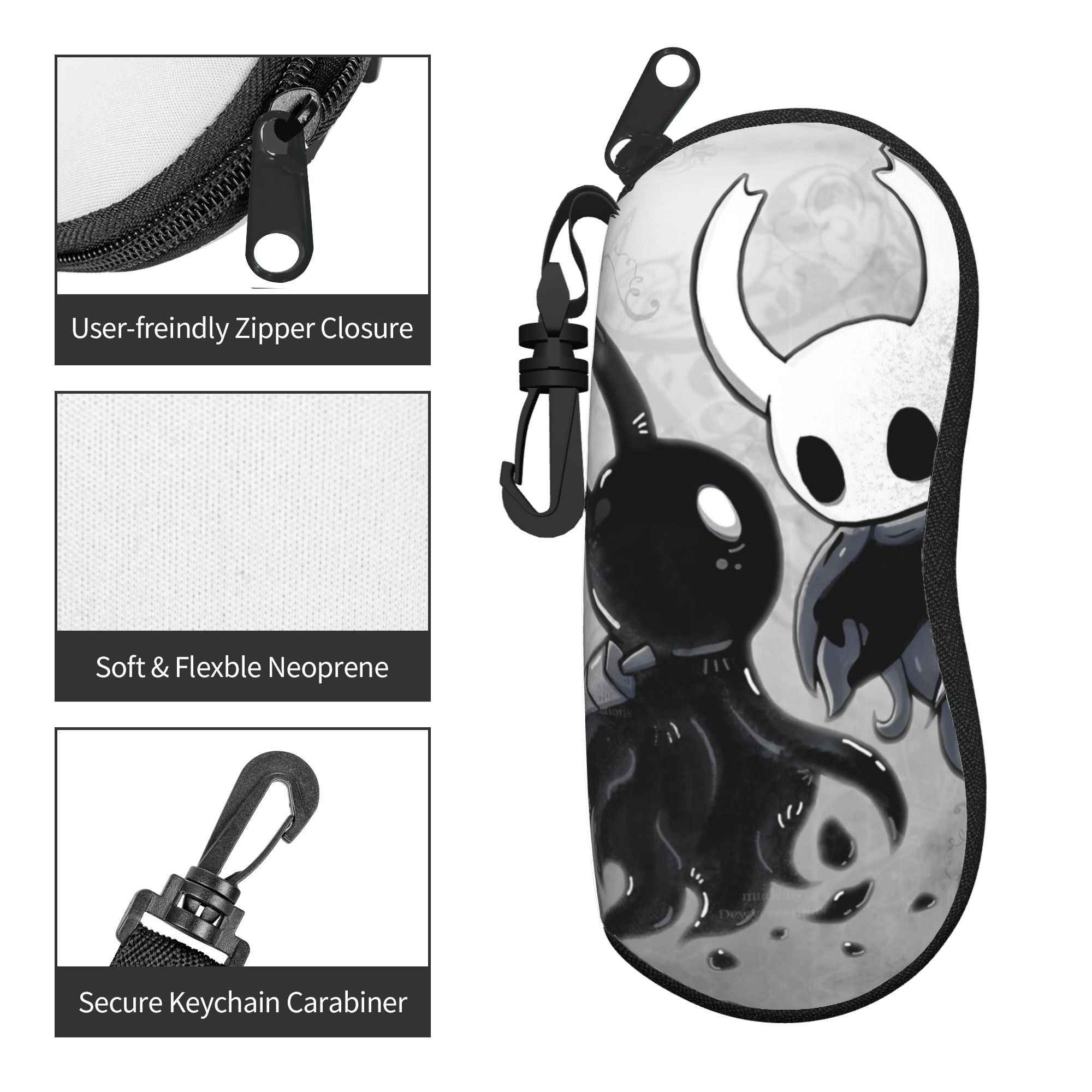 Hollow Knight Glasses Case Cov - Travel Accessories Pouch For Men ulasan dan harga