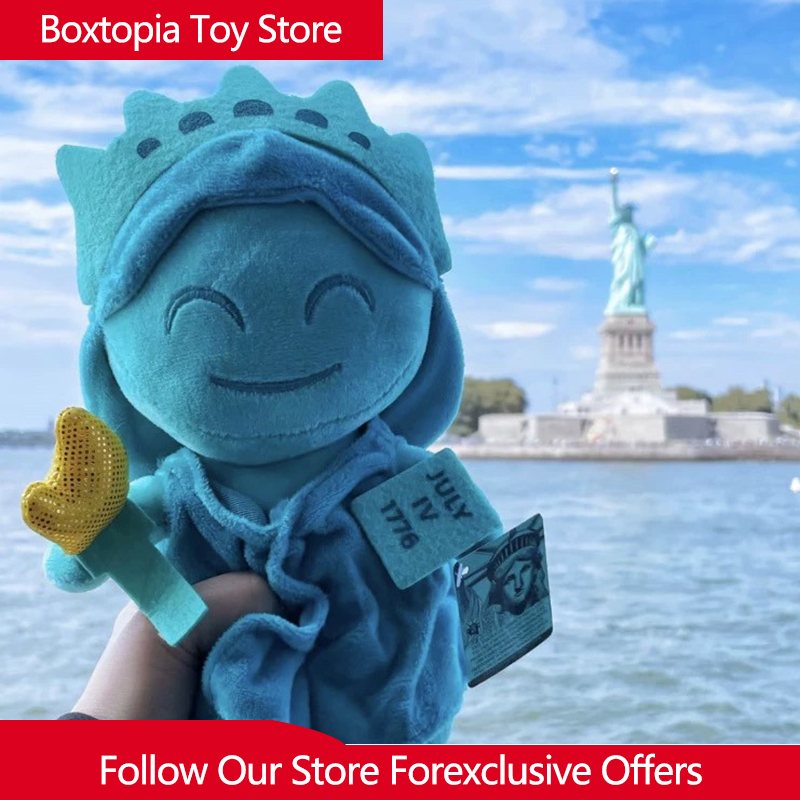 Mini Statue Of Liberty Plush S - Travel Accessories New York ulasan dan harga