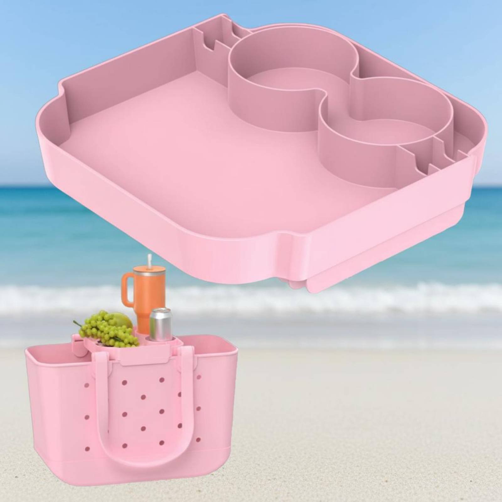Beach Bag Tray Lightweight Tot - Travel Accessories Designer ulasan dan harga
