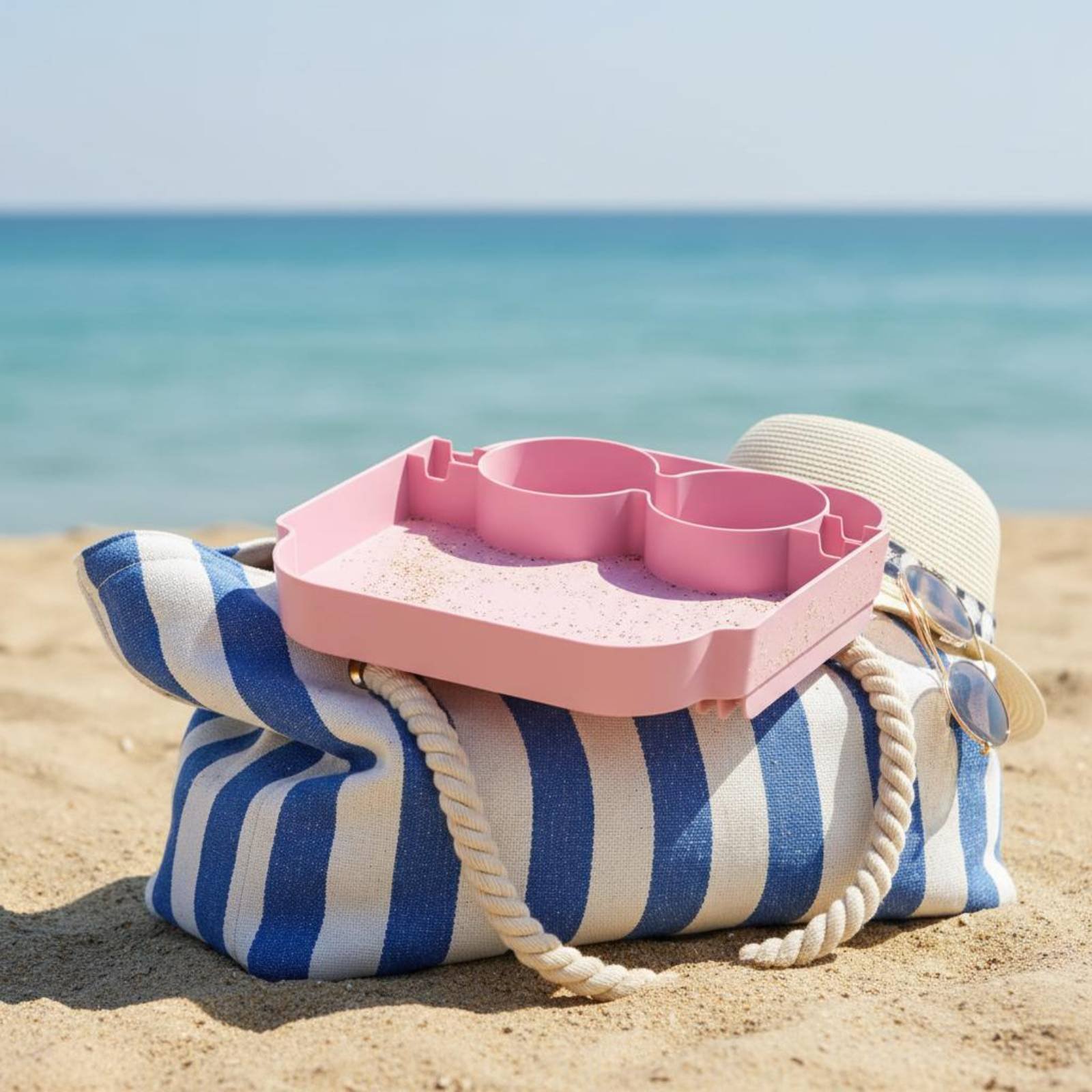 Beach Bag Tray Lightweight Tot - Travel Accessories Designer ulasan dan harga