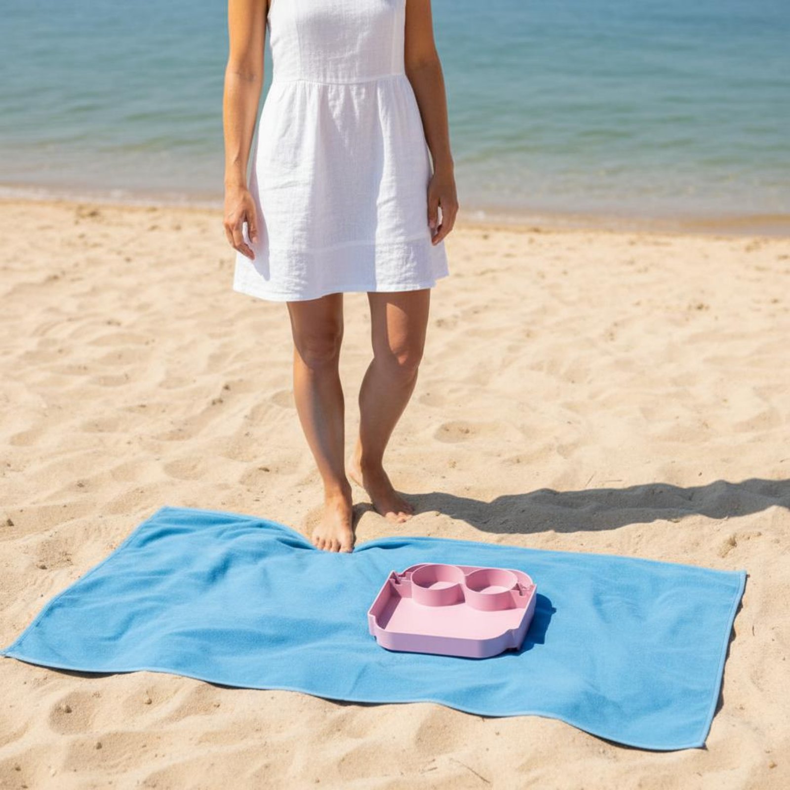 Beach Bag Tray Lightweight Tot - Travel Accessories Designer ulasan dan harga