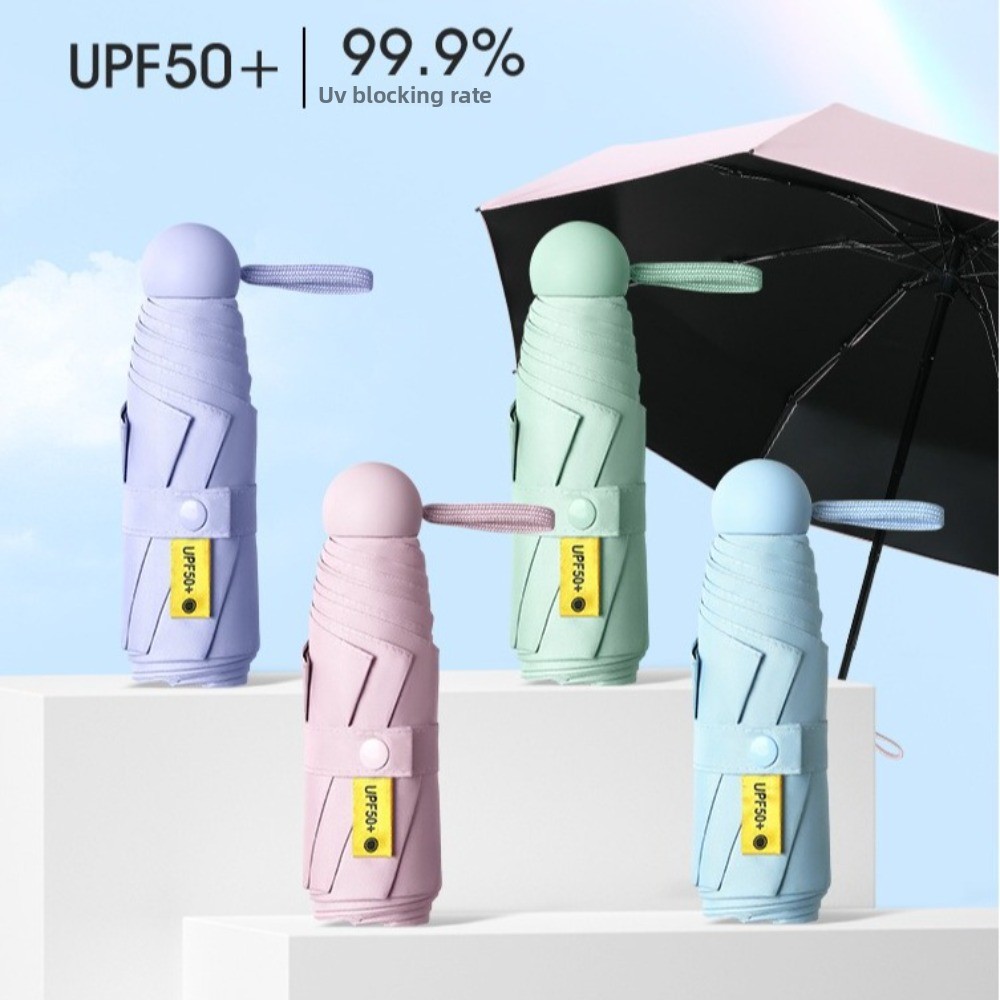 Mini Capsule Folding Umbrella  - Travel Umbrella Compact ulasan dan harga