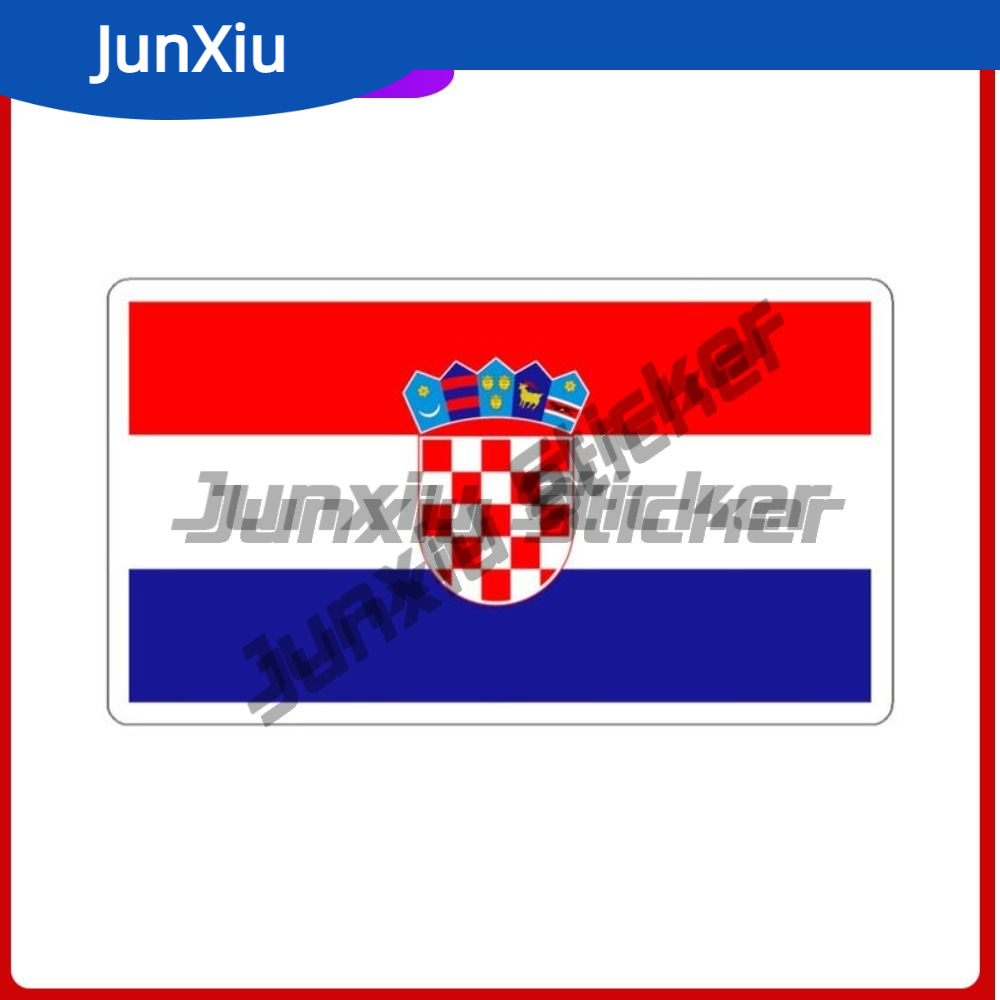 Croatia Flag Travel Sticker Cr - Travel Accessories Gifts ulasan dan harga