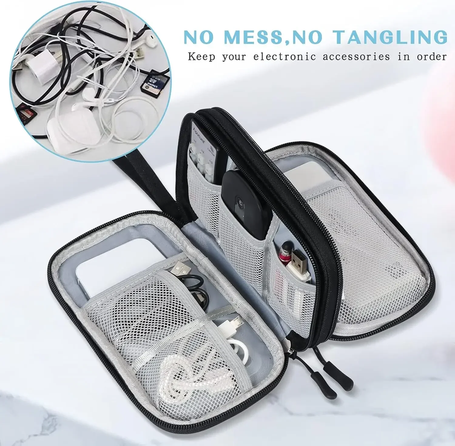 Travel Cable Bag Portable Digi - Travel Accessories In Bulk ulasan dan harga