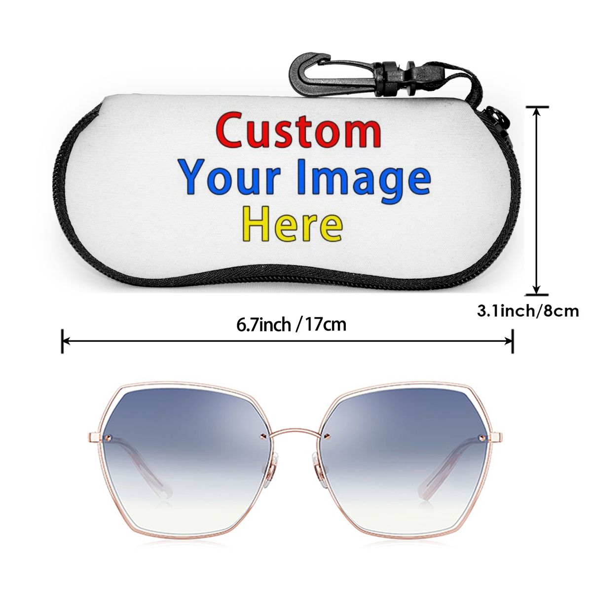 3D Custom Your Image Women Sun - Travel Accessories Pouch For Men ulasan dan harga