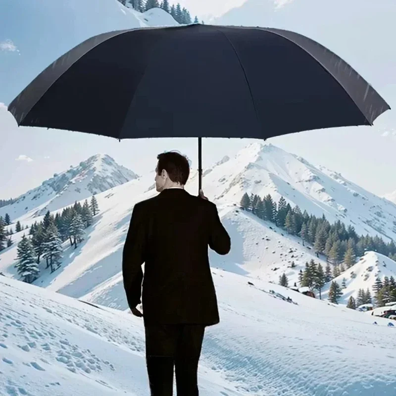 130cm Extra-large Folding Umbr - Travel Umbrella Compact ulasan dan harga