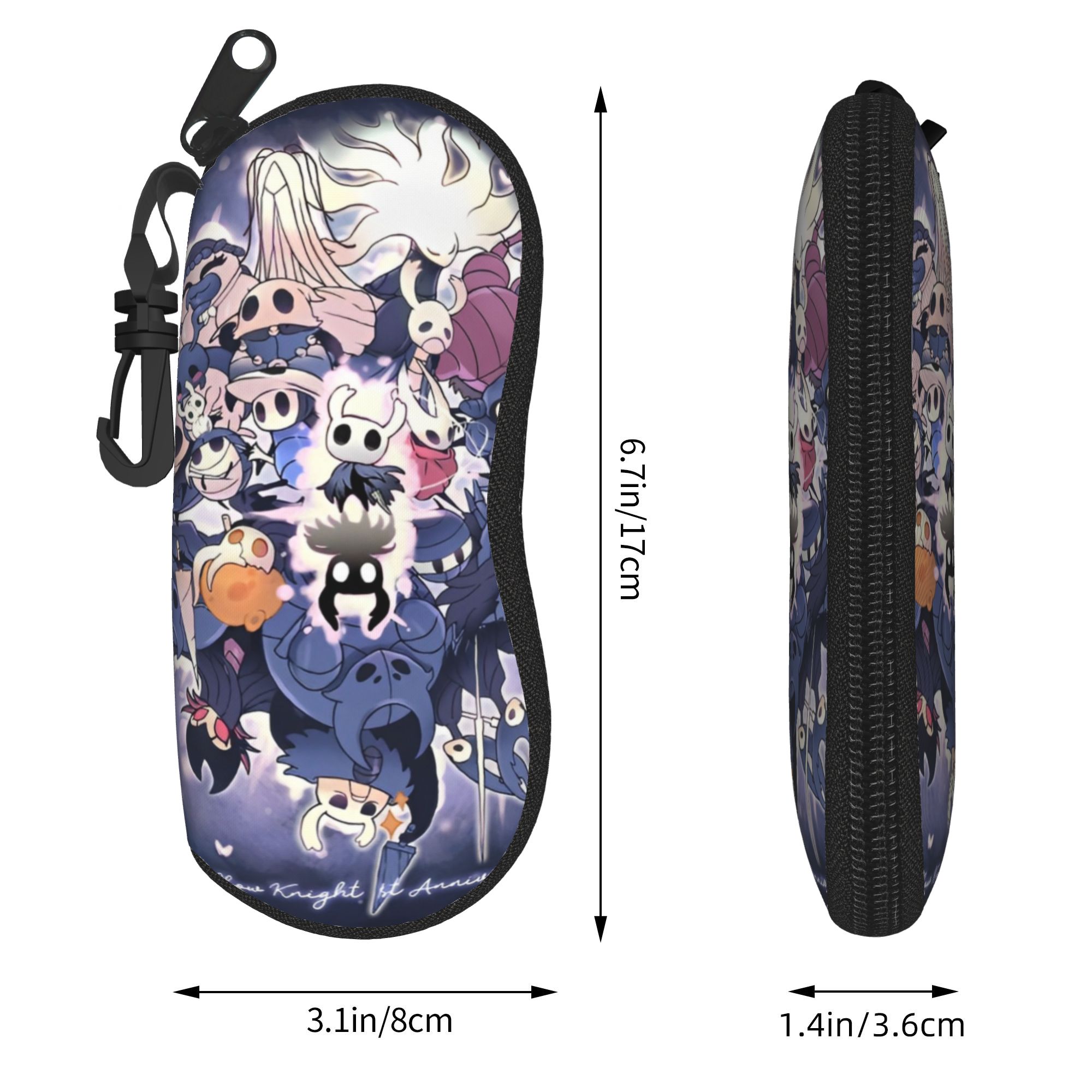 Hollow Knight Glasses Case Cov - Travel Accessories Pouch For Men ulasan dan harga