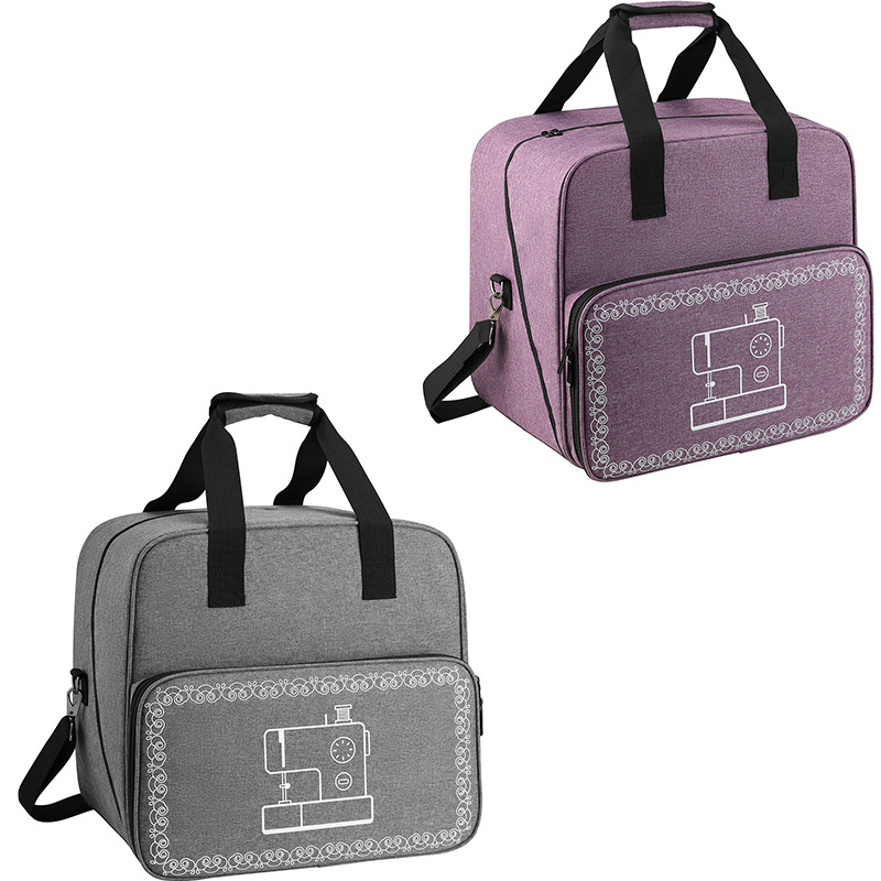 Large Sewing Machine Bag Gray  - Travel Accessories Bag For Women ulasan dan harga