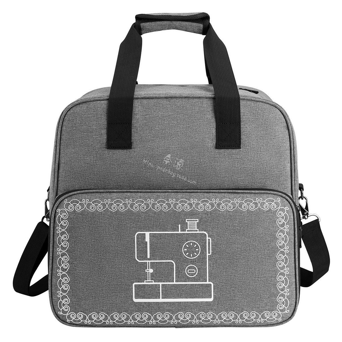 Large Sewing Machine Bag Gray  - Travel Accessories Bag For Women ulasan dan harga