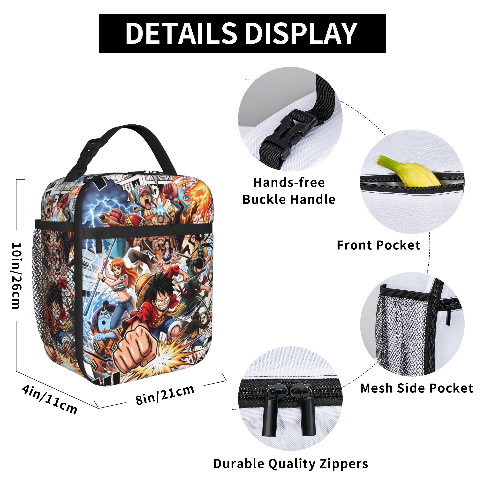 One P-Pieces Luffys Insulated  - Travel Accessories Bag For Women ulasan dan harga